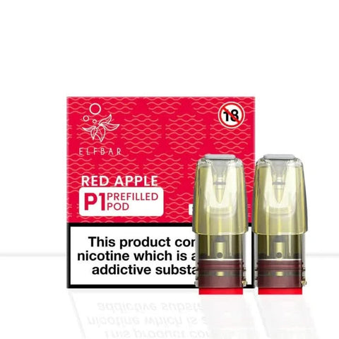 Elf Bar Mate P1 Pods -Red Apple