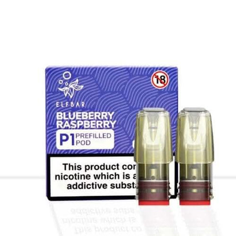 Elf Bar Mate P1 Pods -Blueberry Raspberry