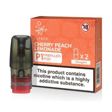 Elf Bar Mate P1 Pods -Cherry Peach Lemonade