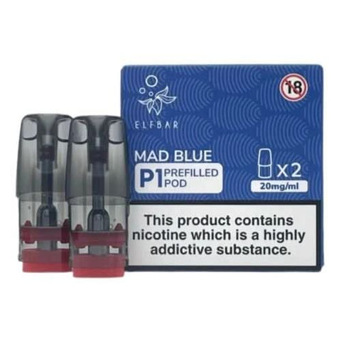 Elf Bar Mate P1 Pods -Mad Blue