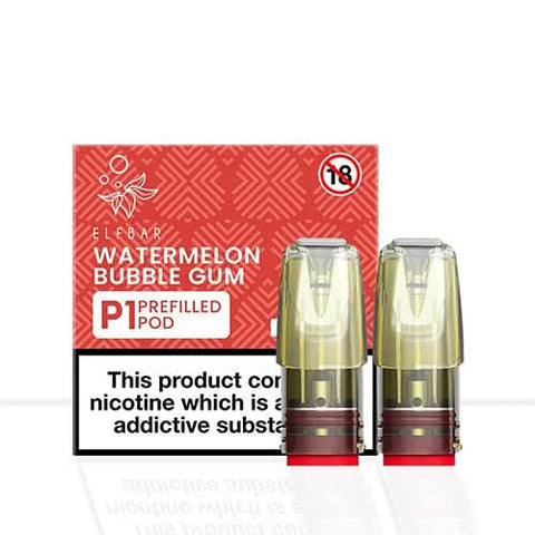 Elf Bar Mate P1 Pods -Watermelon Bubblegum