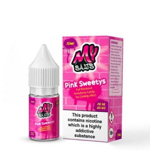 My Salts 10ml Nic Salt E-Liquid Pink Sweetys