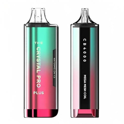 The Crystal Pro Plus 4000 Disposable Vape Device -Watermelon Ice