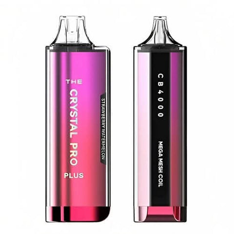 The Crystal Pro Plus 4000 Disposable Vape Device -Strawberry Watermelon