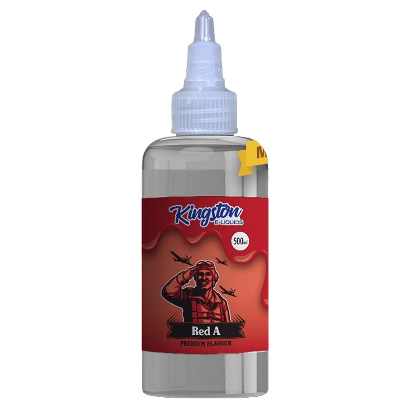 Red A E Liquid By Kingston 500ml Eliquid Base