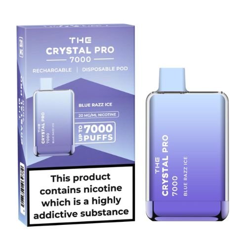 The Crystal Pro 7000 Disposable Vape Device - Box of 10 - E-Liquid ...